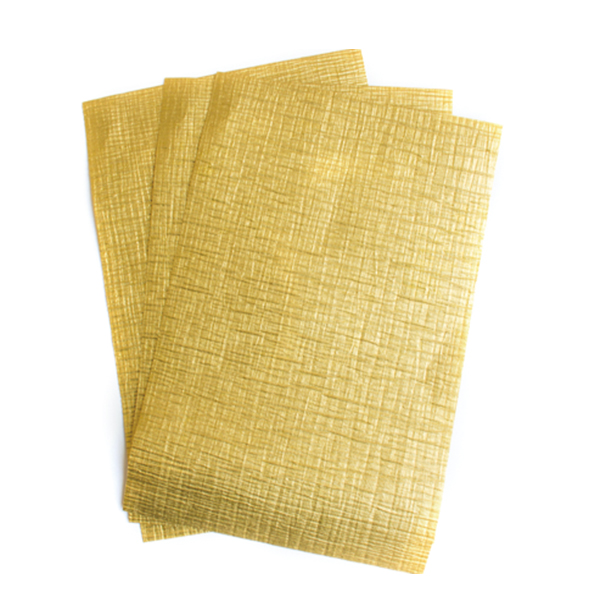 S62-2 Japanese Papers for 'SHIDARE' Crepe Decorations Gold 3pcs (set)