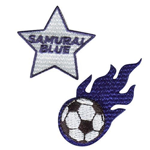 SAMURAI BLUE サッカー日本代表ワッペン サッカーボール (枚)