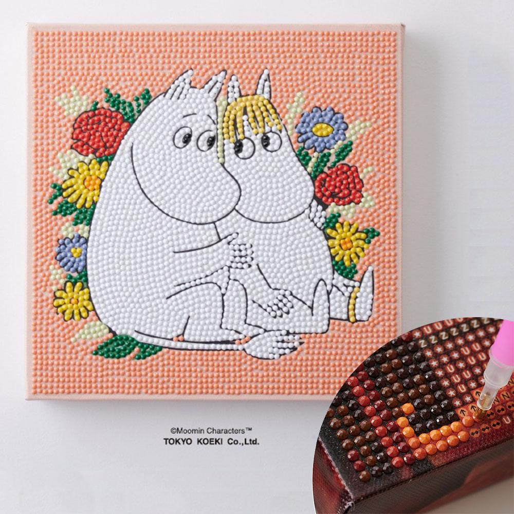 DF22-MM001 Diamond Fix", Moomin", beads kit (box)