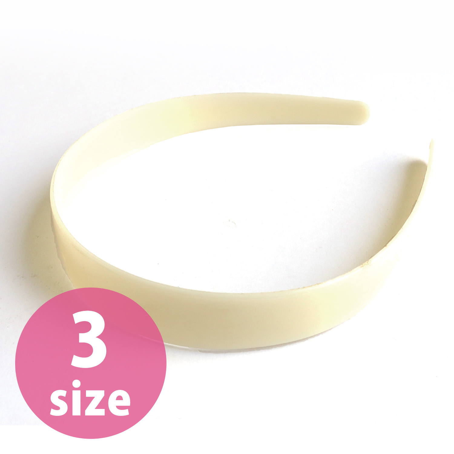 A5-118～120 Headband base White 5pcs (pack)