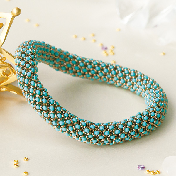 [Order upon demand, not returnable]TOH-DM3 Chenille Stitch Bangle シェニールステッチバングル DEMI ACCE アクセサリーキット (個)