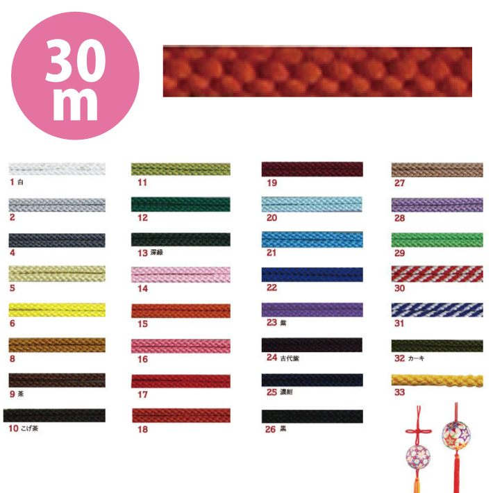 Edouchi Japanese Cord Medium 30m (roll)