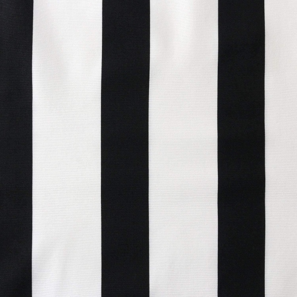 【在庫処分市】IBK99078-4A 縦縞模様 ボーダー 生地 ブロード 和柄 黒×白 巾約110cm (枚)