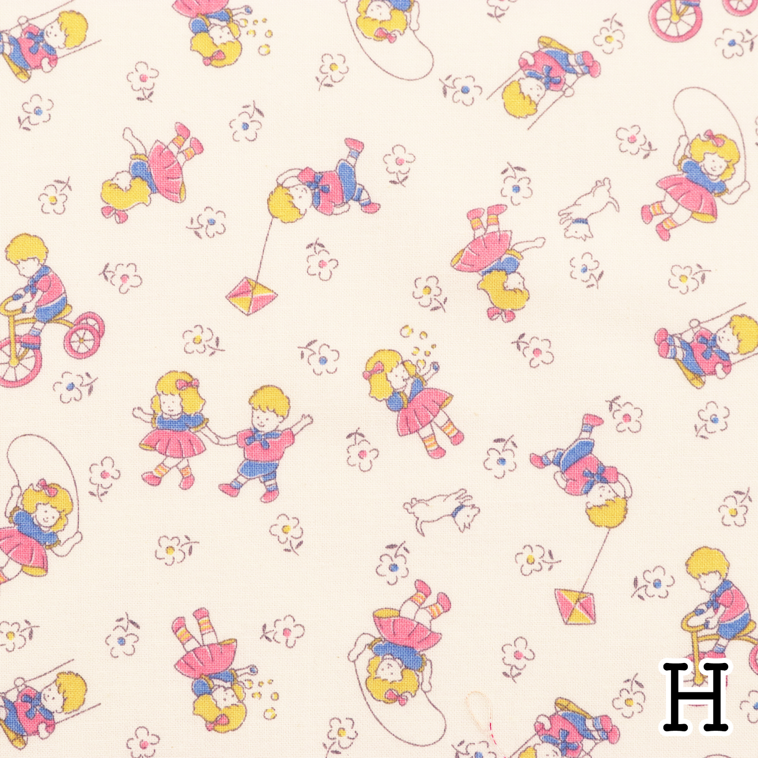 【WEB限定・原反特価】■HM10646-H Happy message 30’S 原反 (巻)