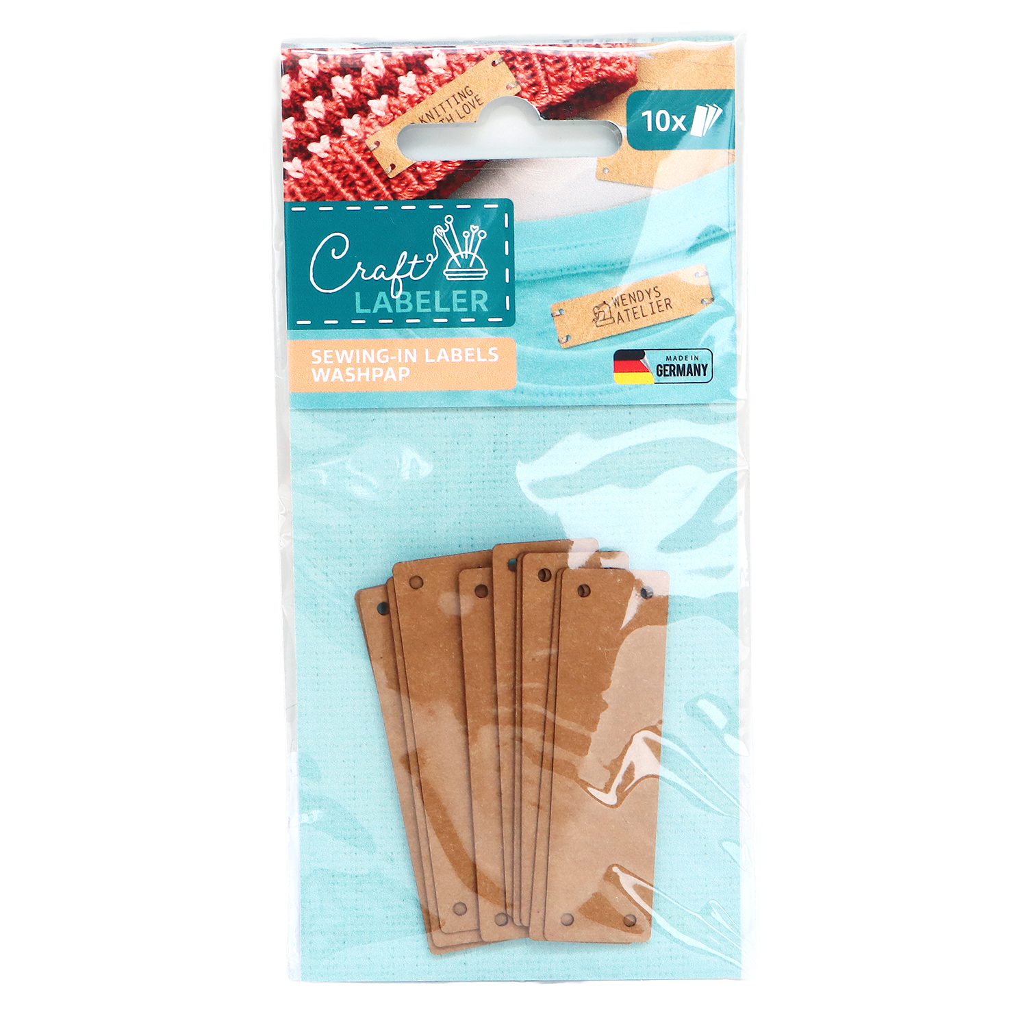 CLP1584 Craft Labeler Wash Paper Label 55 x 16mm 10 pieces (bag)