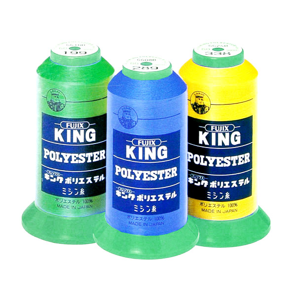 【お取り寄せ・返品不可】FK4185 キングポリエステルミシン糸 その他の色 50/3000m (本)
