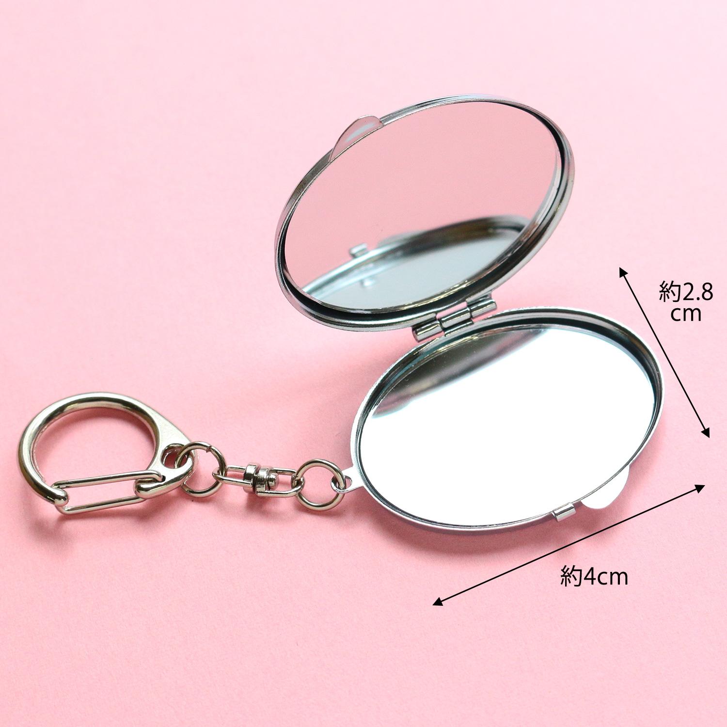 KE1452-454-10 mirror keychain 10pcs (pack) / NIPPON CHUKO ONLINE