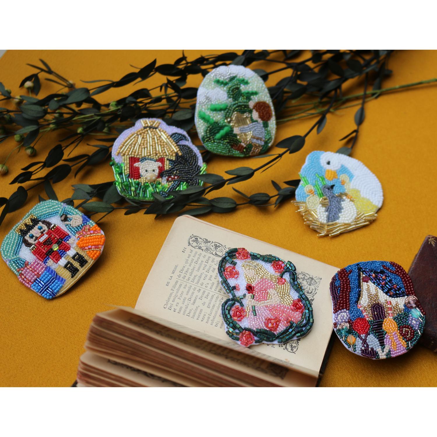 TOH-DW beads de OHANASHI ビーズ刺繍キット (袋)「手芸材料の卸売り