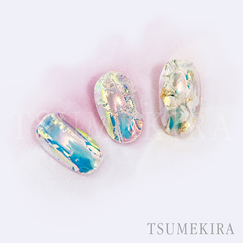 お取り寄せ 返品不可 Oh Pls 101 Tsumekira ツメキラ ネイルシール オーロラホロ オーロラフィルムシール プレインシート 枚 Nippon Chuko Online