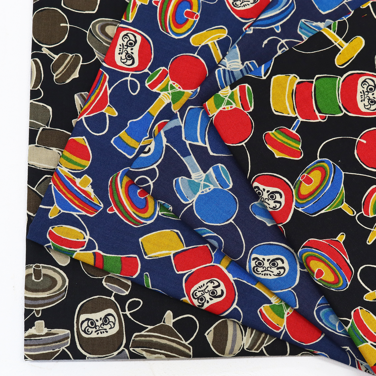 B850604-1 Japanese pattern scare fabric "Local story toy" 1m unit (m)