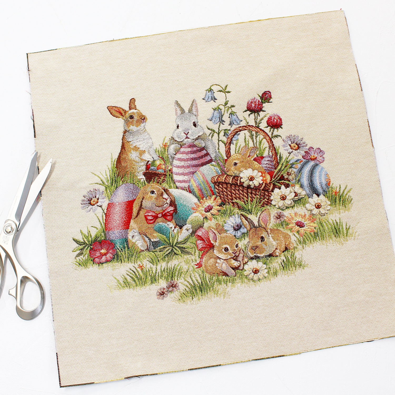 ■ARTI-KISS1181-3 GOBELIN Panel Fabric from Europe width approx,47x47cm same design 3 sheet set (set)