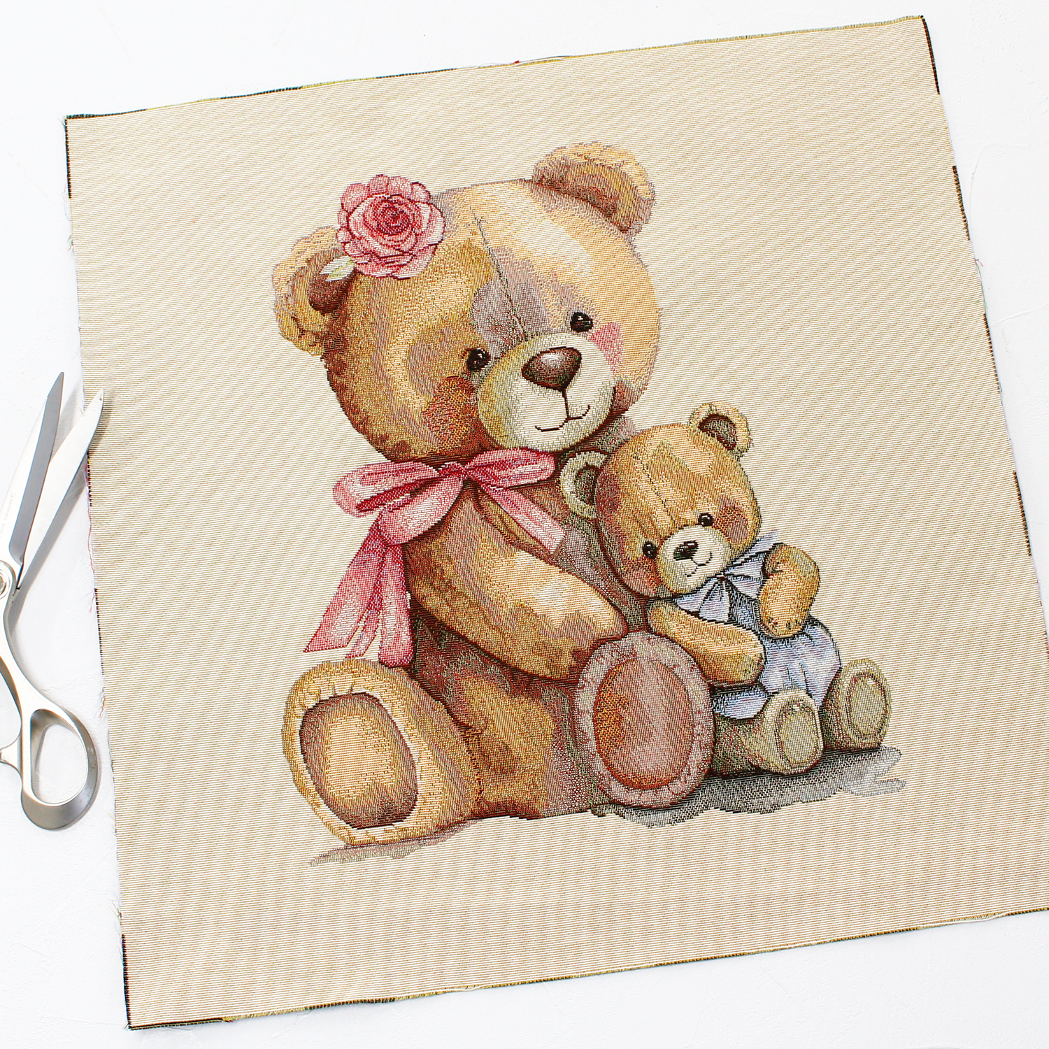 ■ARTI-KISS6235-3 GOBELIN Panel Fabric from Europe width approx,47x47cm same design 3 sheet set (set)