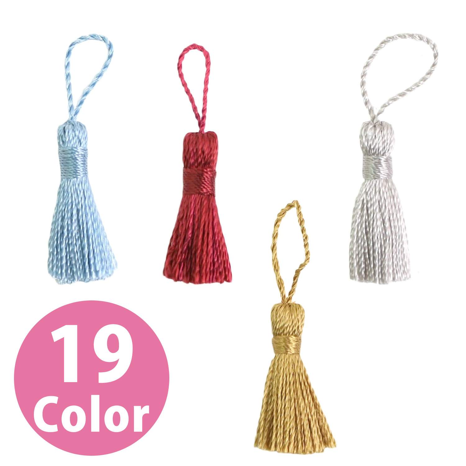 Acrylic Tassel　20mm, 10pcs (pack)