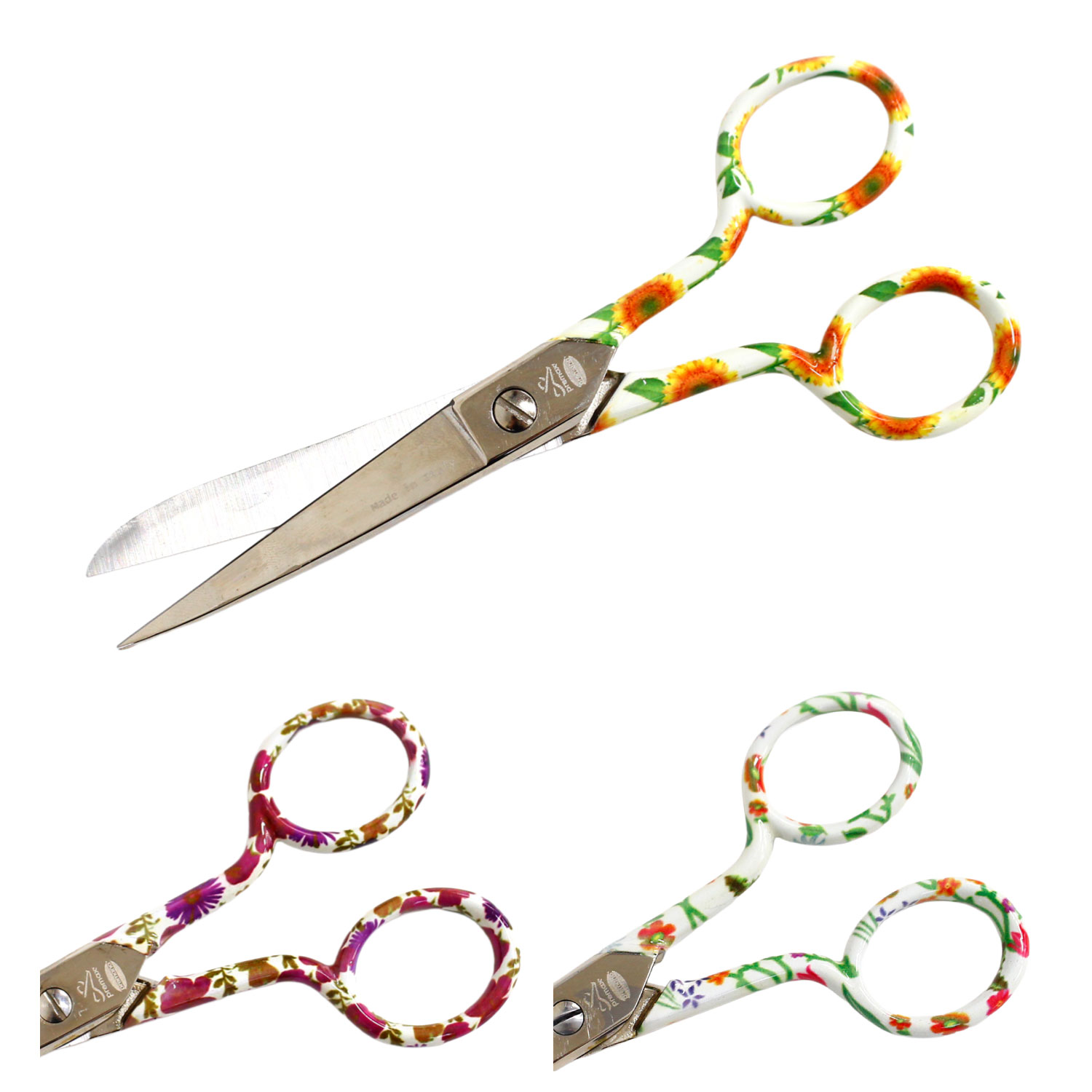 PRE Rainbow Embroidered Scissors 15cm (pcs)