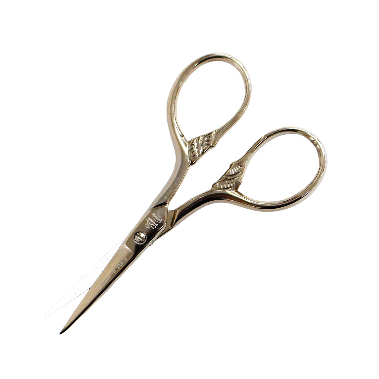 PRE10341 Embroidered scissors Feather grip 9cm (pcs)