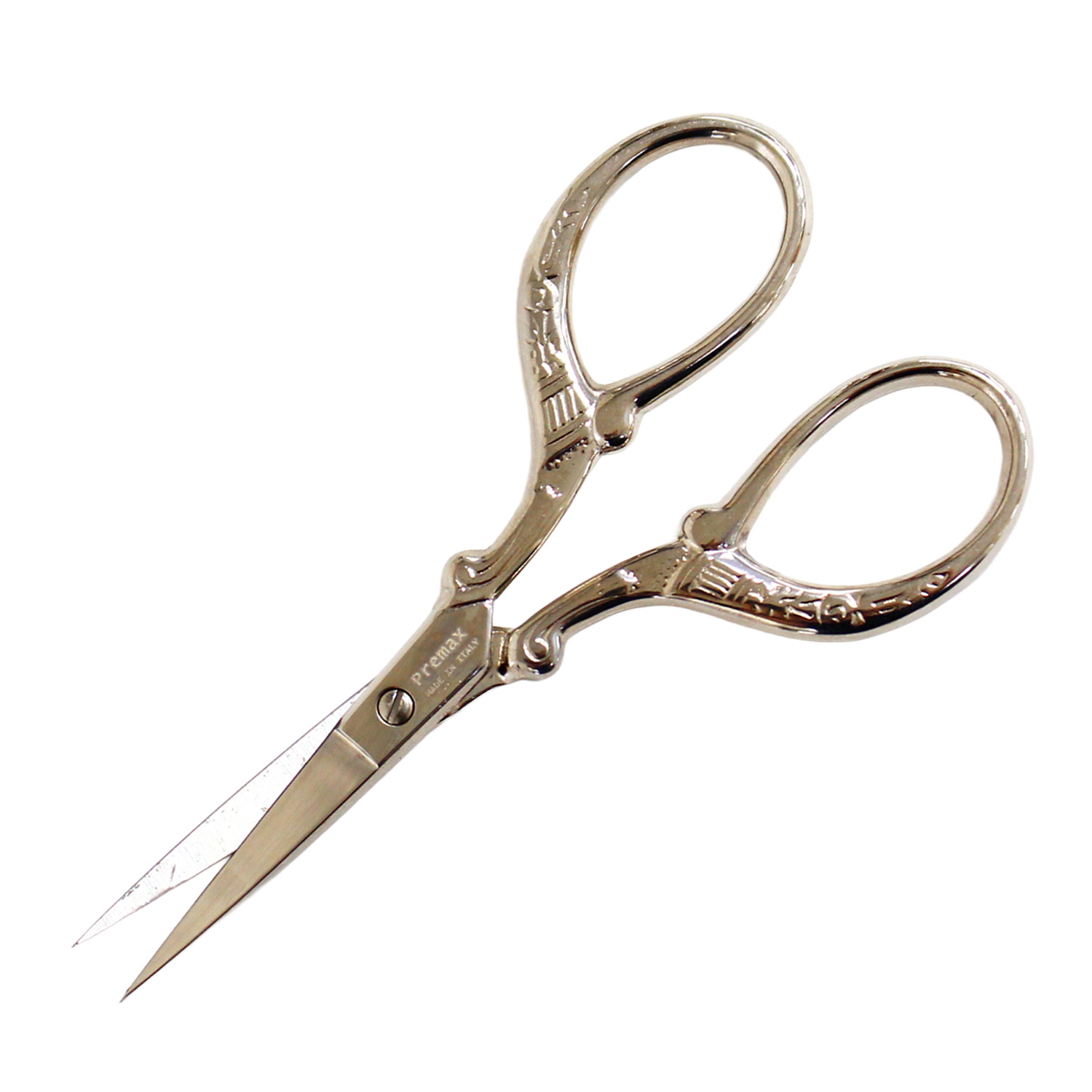PRE10339 Embroidered scissors Crown grip 9cm (pcs)