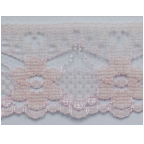 Raschel Lace  Pink 50m (Roll)