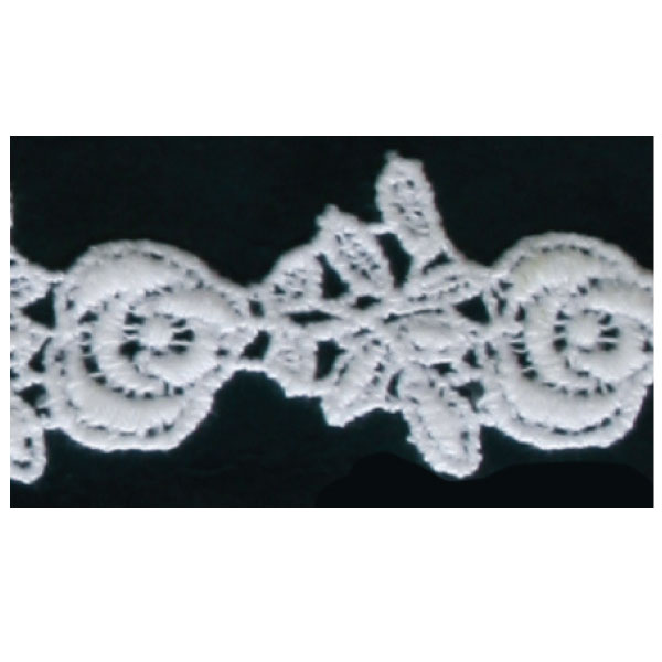 CM6123-0  Chemical Lace White 13.7m (Roll)