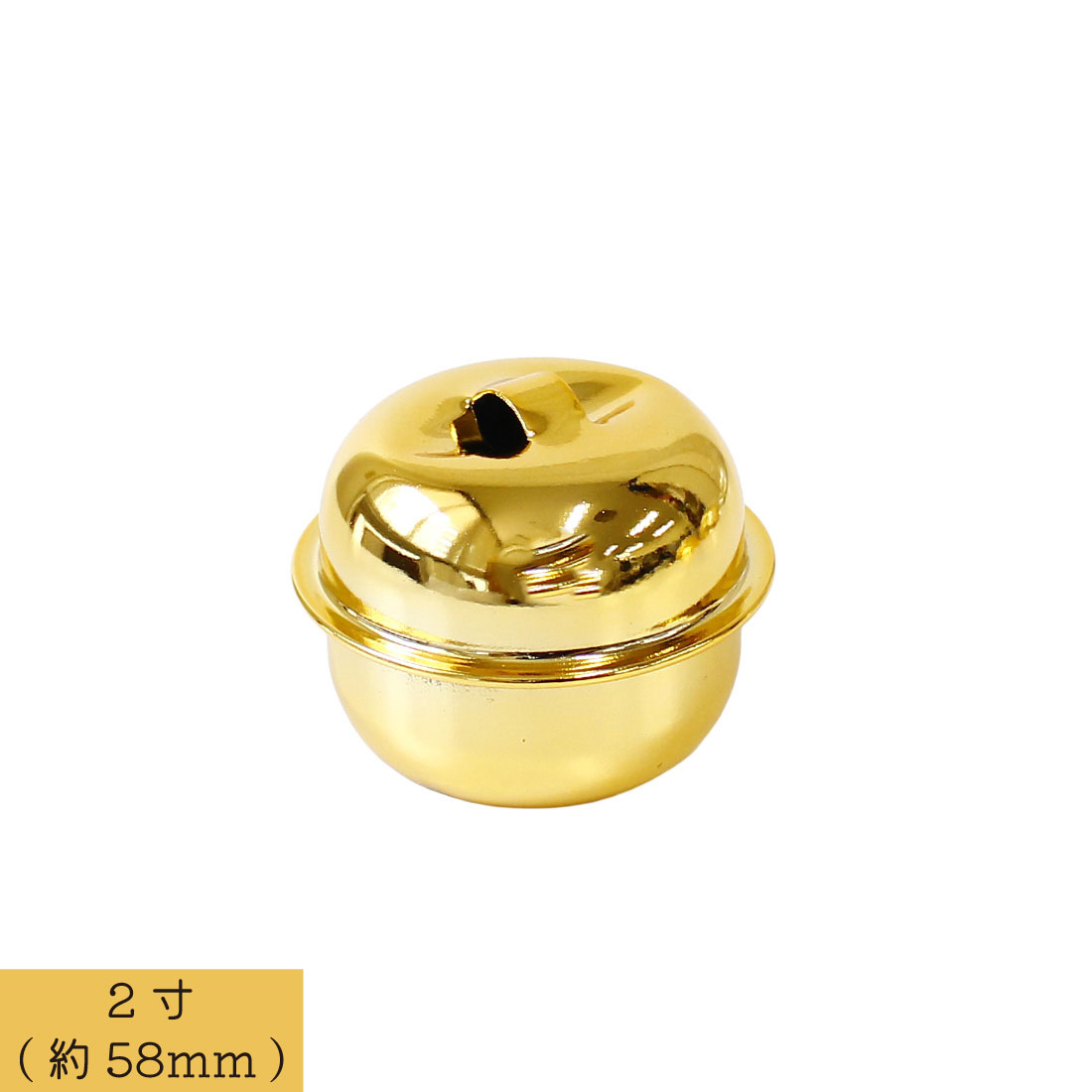 FSZ-56MM-G Japanese Lucky Bell 58mm  Color Gold  (pcs)