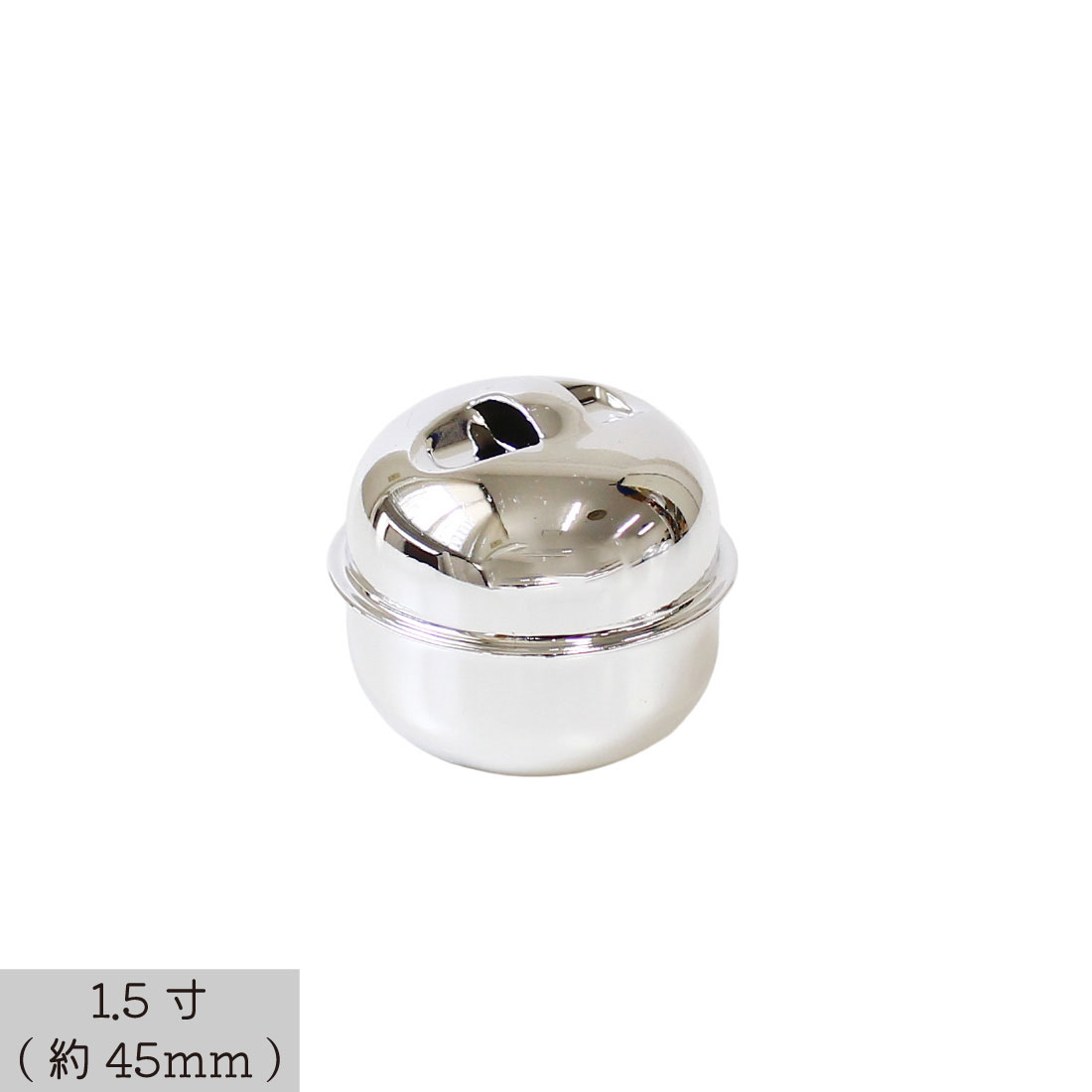 FSZ-44MM-S Japanese Lucky Bell 45mm  Color Silver  (pcs)