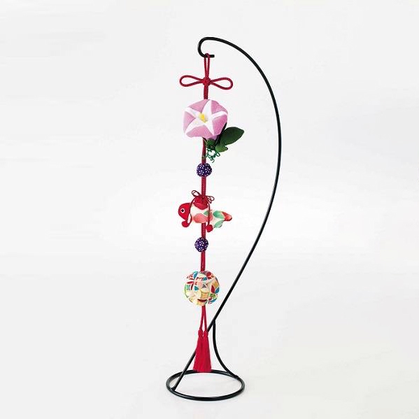 LH381 Chirimen Hanging Decoration Shiiki (piece)