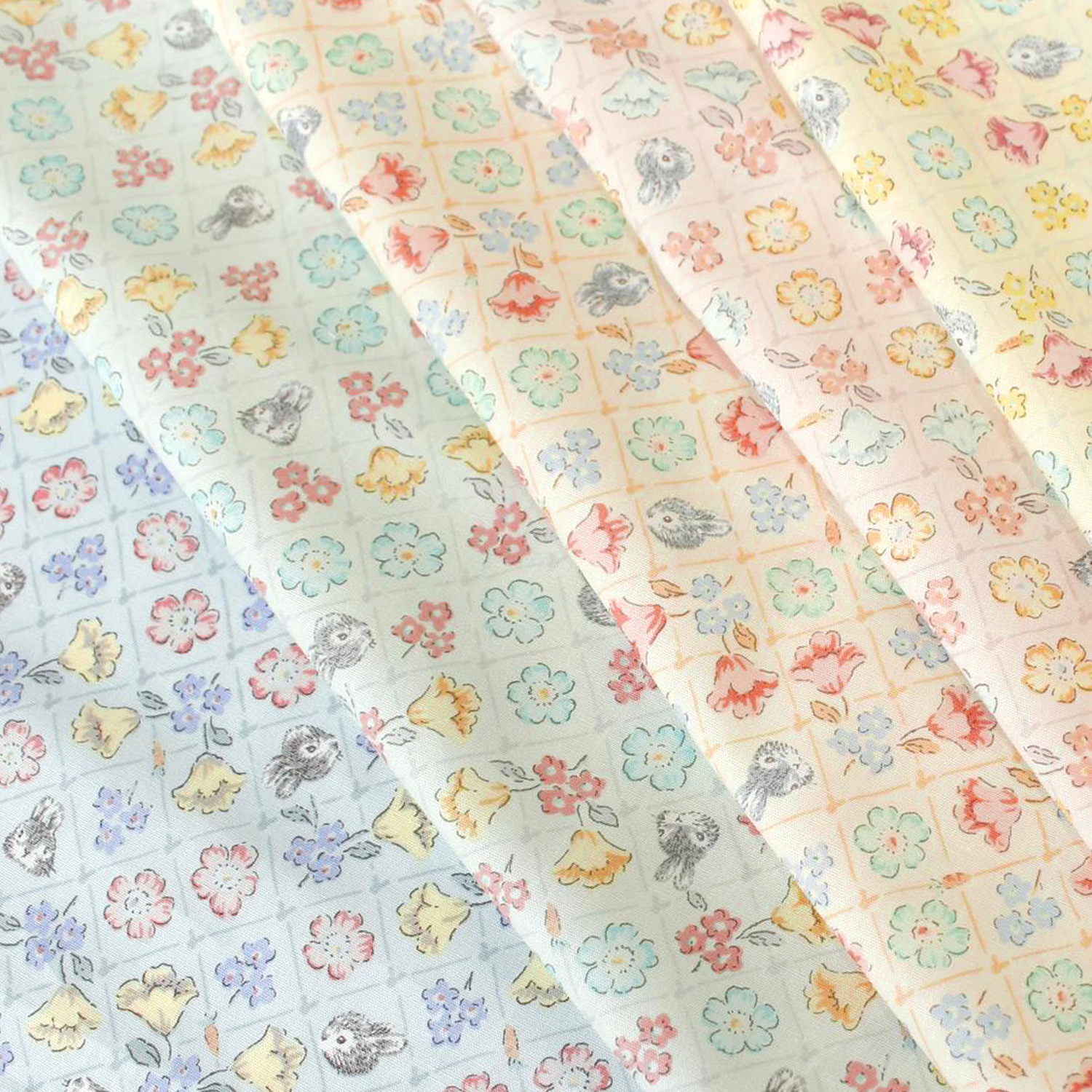 可愛いパネル生地 ハンドメイド