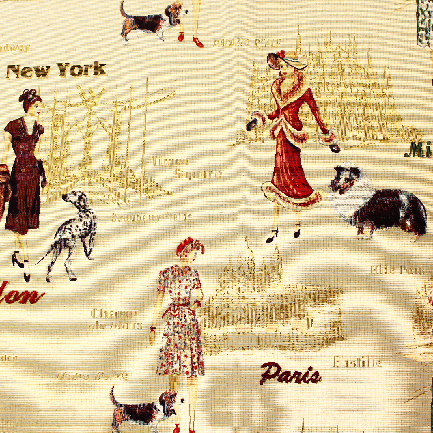 GB-MILANO Import Fabric Gobelin 140cm width 1m/unit (m)