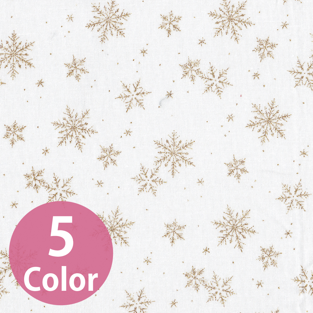 ■DX11840R Christmas Collection クリスマスプリント生地 ラメ入 原反約13m巻(巻)