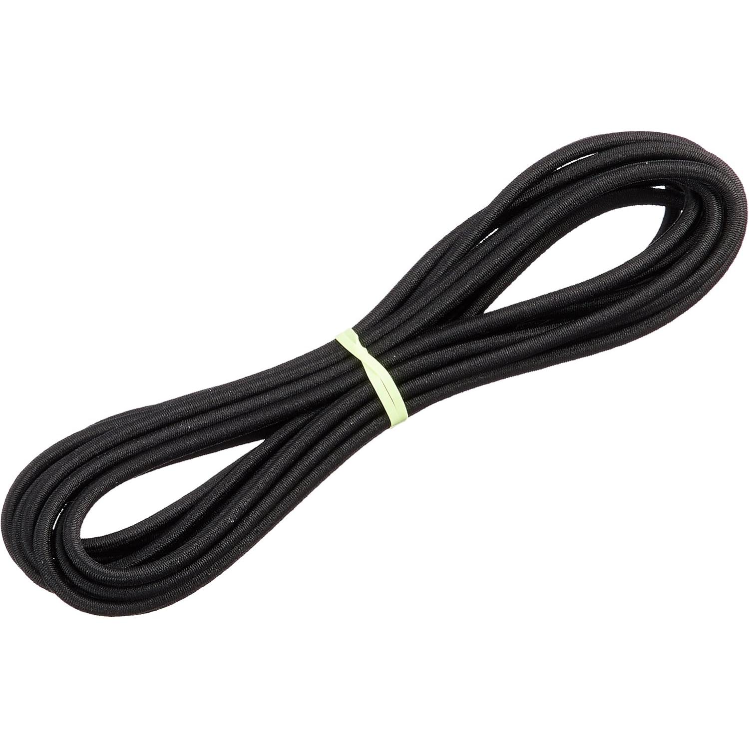 KW12127 アウトドア用ゴムロープ 3mm 黒 (本)