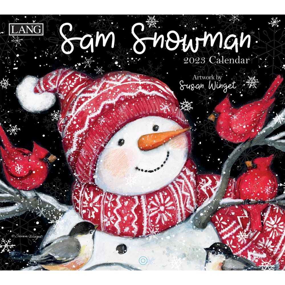 US557　2023年USAカレンダー　SAM SNOWMAN (冊)
