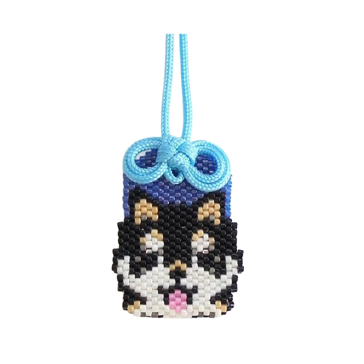 HOB-PB372 Bead Stitch Kit Kyoto Animal Amulet "Dog" (bag)