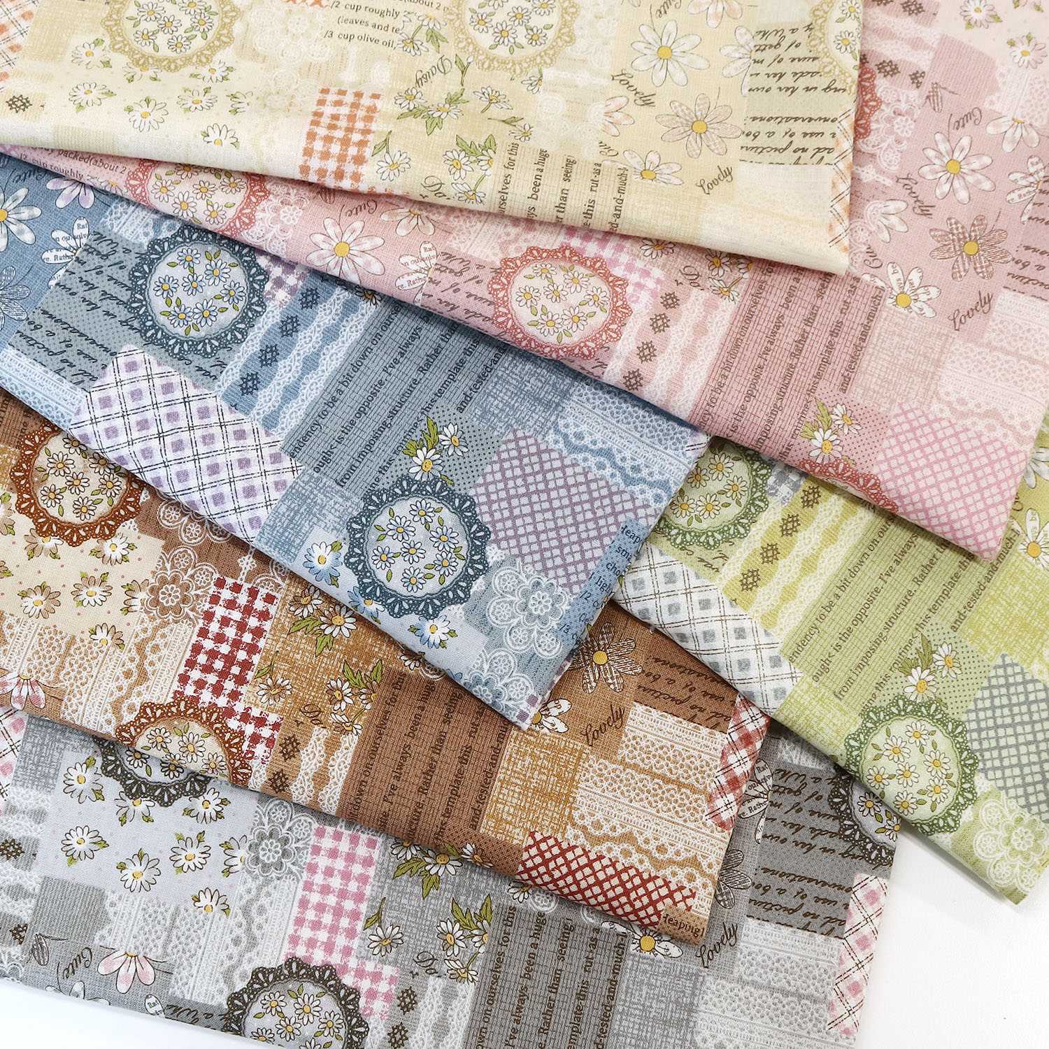 NCM37300-72 MINAMI KUMIKO Collection: Patchwork Style 1m/unit (m)