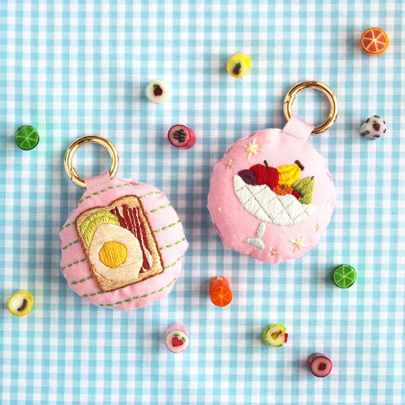 8/5入荷】PHC-134-1 すずらん堂さんの刺繍キット 「ごほうび朝ごはん