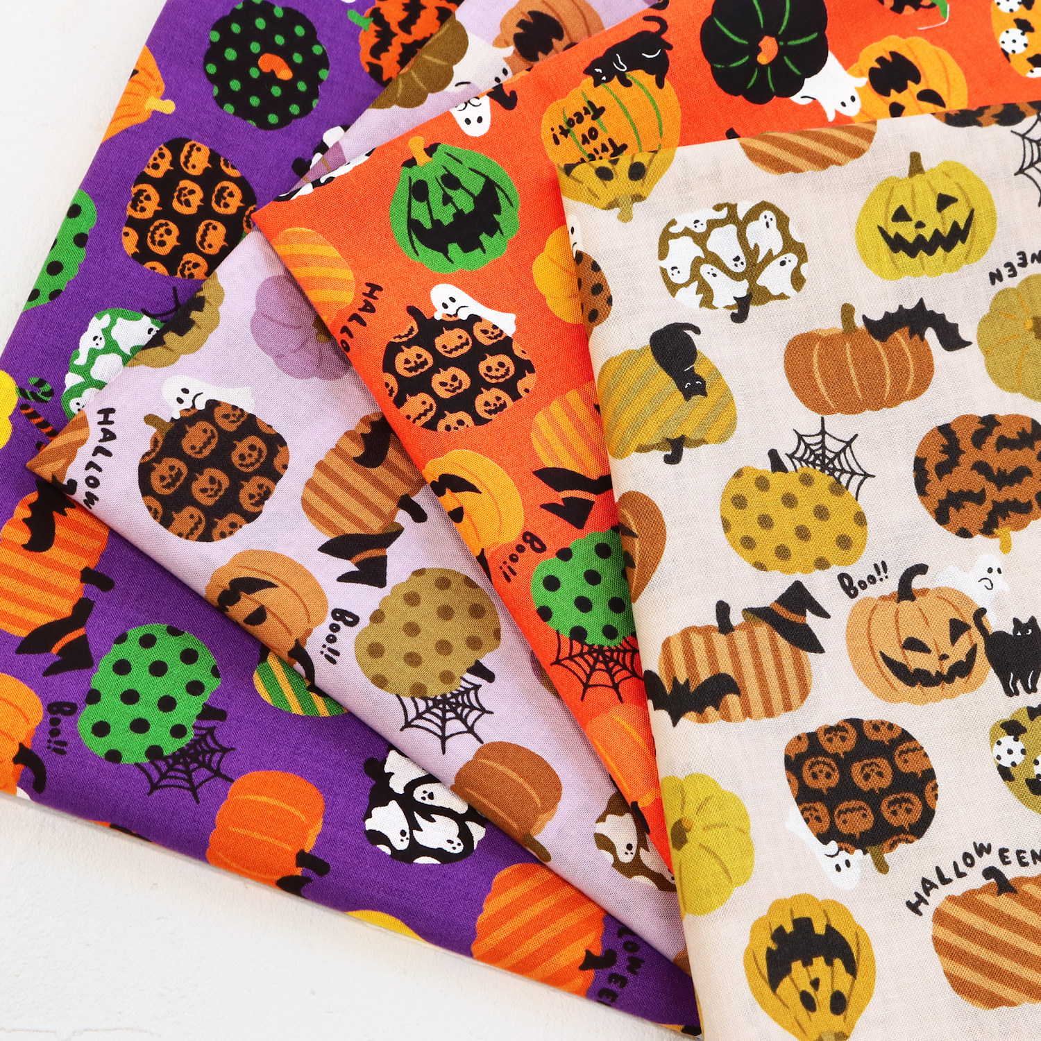 SP6515H-2　2026ハロウィン Trick ot treat 巾約110cm 1m単位(m)