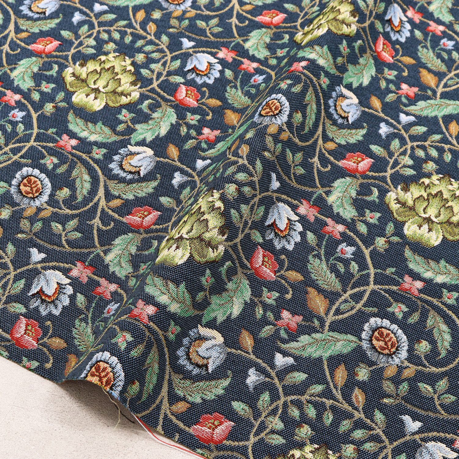 EDEN1341B-AZ EU Premium Gobelin Fabric 140cm Width 1m Unit (m)