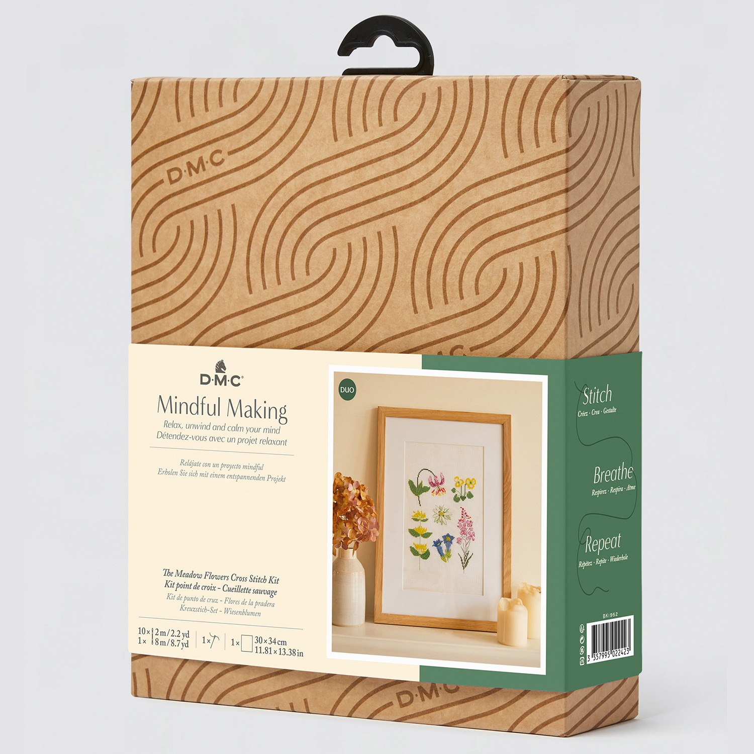 [Order / return is not possible] DMC-BK1952 DMC Embroidery Kit THE MEADOW FLOWERS (Set)