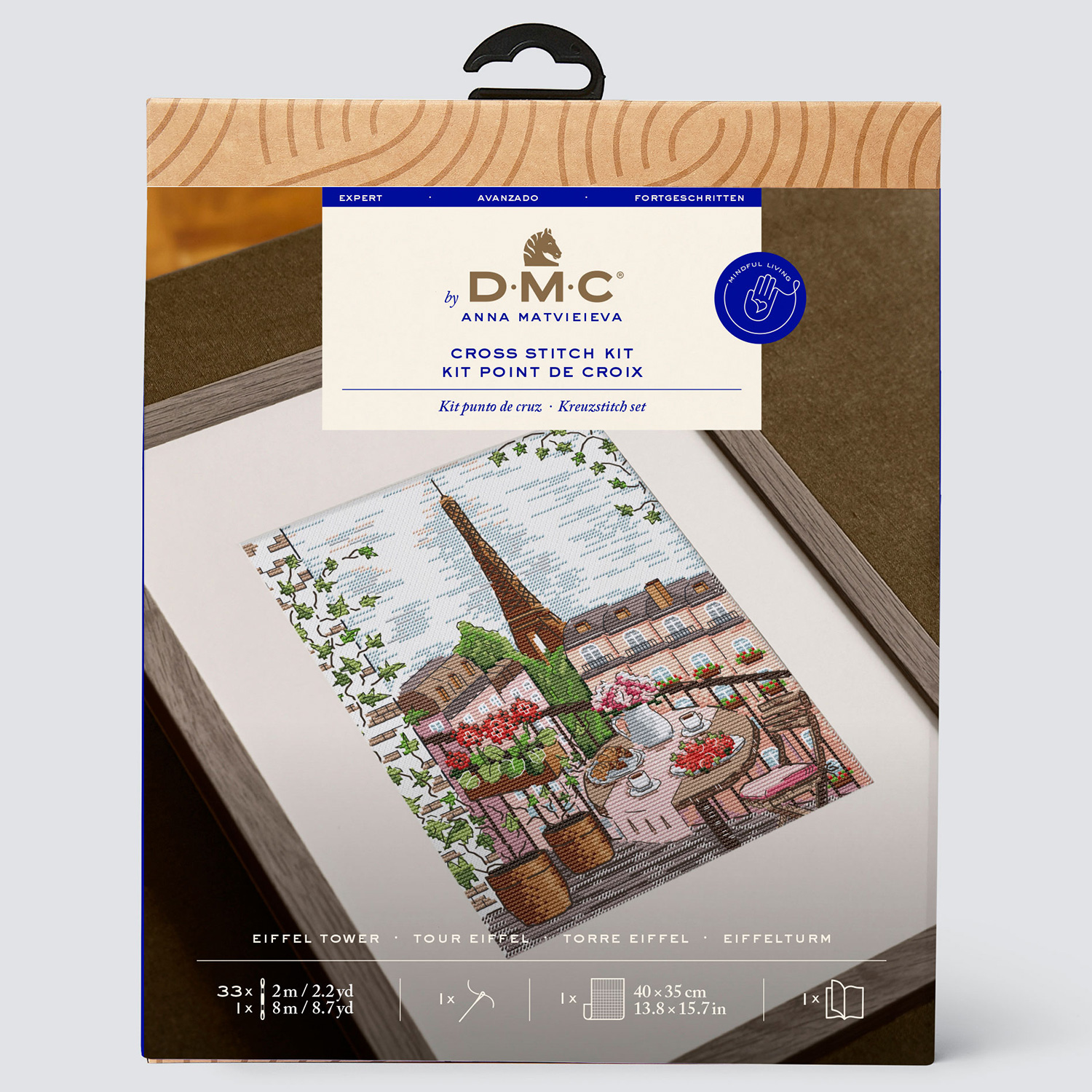 [Order / return is not possible] DMC-BK1975 DMC Eiffel Tower by Anna Matvieieva Advanced Cross Stitch Kit (Set)