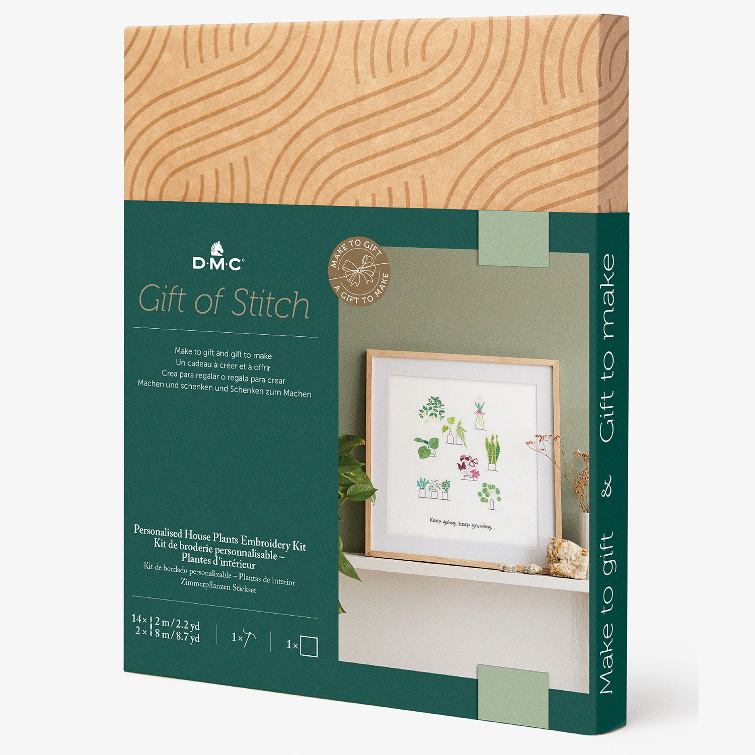 [Order / return is not possible] DMC-TB181 DMC Embroidery Kit House Plants - Houseplants (Set)