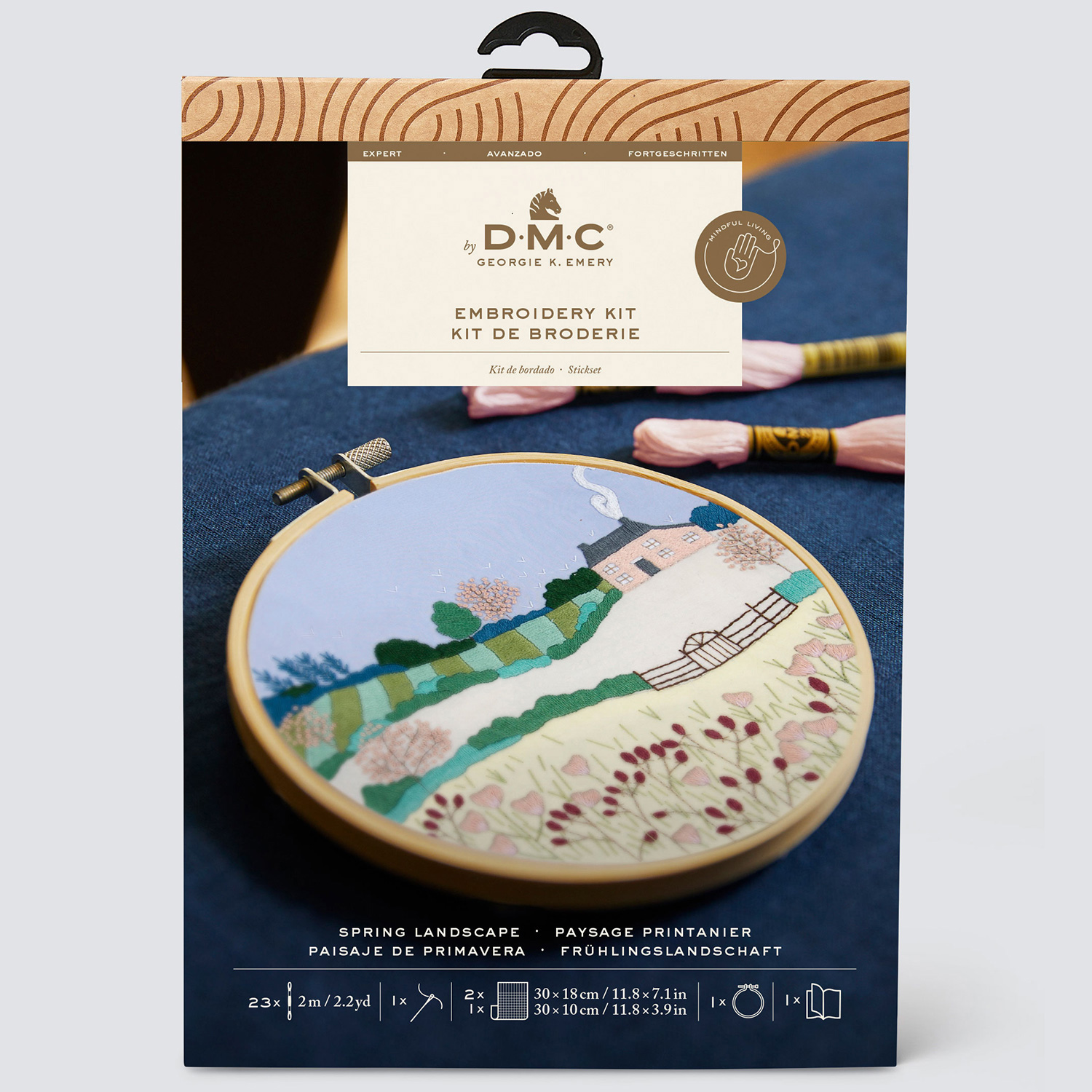 [Order / return is not possible] DMC-TB192 DMC Spring Landscape by Georgie K. Emery Embroidery Kit (Set)
