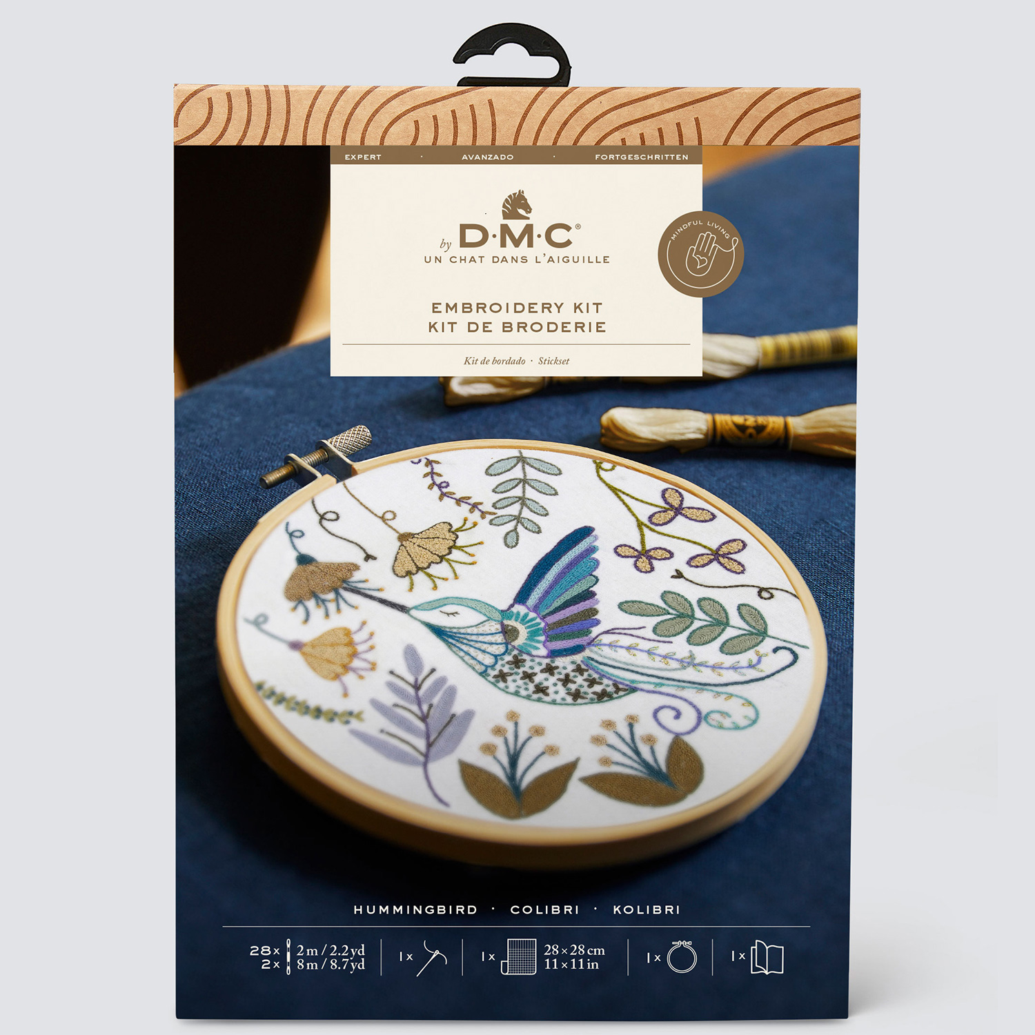 [Order / return is not possible] DMC-TB196 DMC Hummingbird by Un Chat dans l'Aiguille Embroidery Kit (Set)