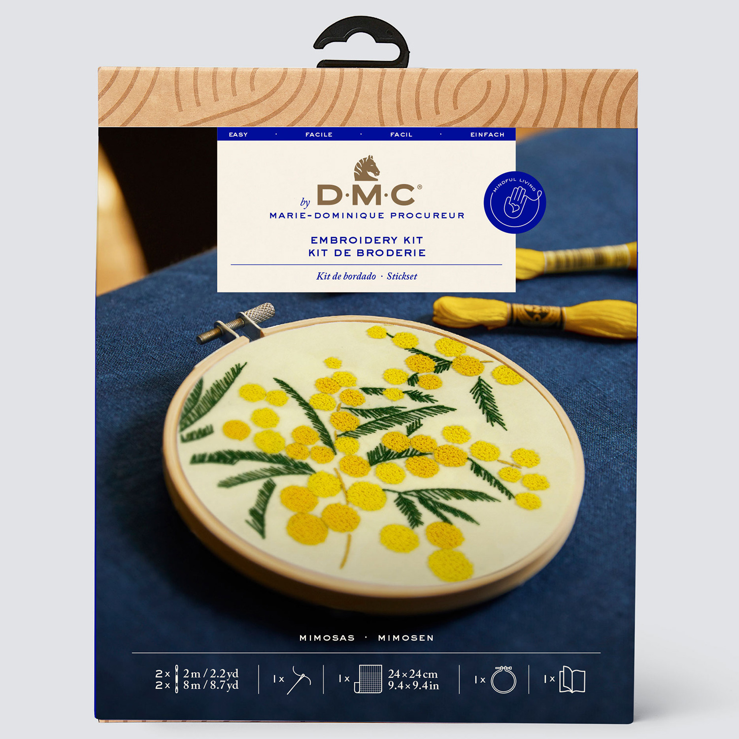 [Order / return is not possible] DMC-TB199 DMC Mimosa by Marie-Dominique Procureur Embroidery Kit (Set)