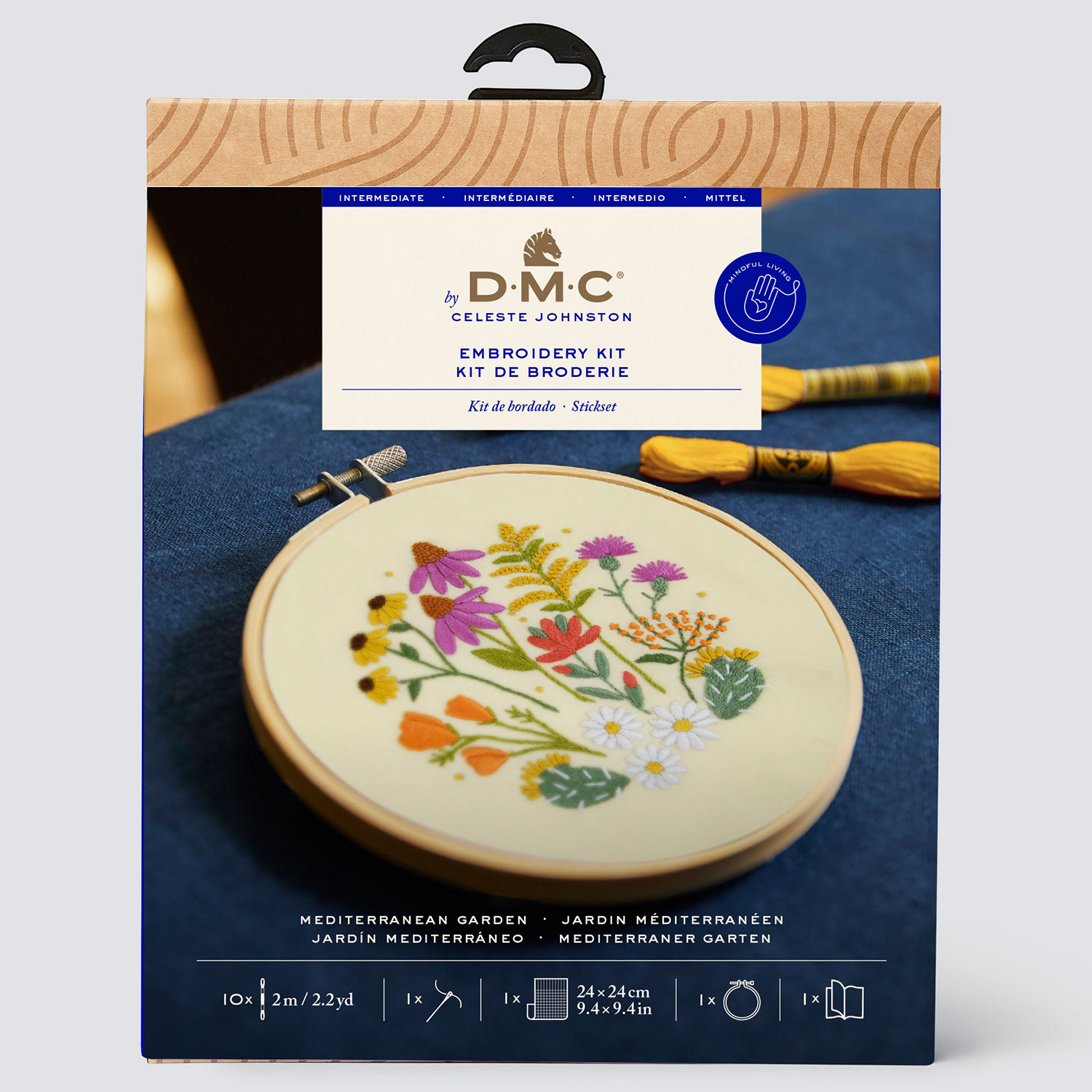 [Order / return is not possible] DMC-TB203 DMC Mediterranean Garden by Celeste Johnston Embroidery Kit (Set)