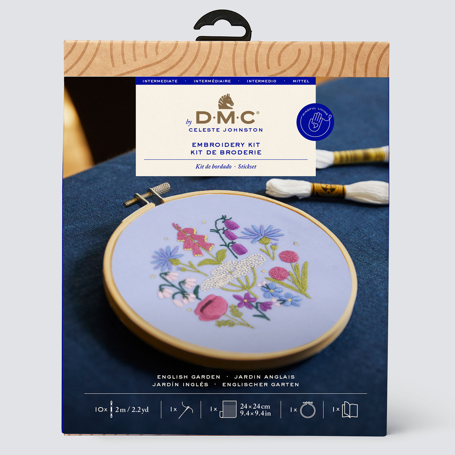 [Order / return is not possible] DMC-TB204 DMC English Garden by Celeste Johnston Embroidery Kit (Set)