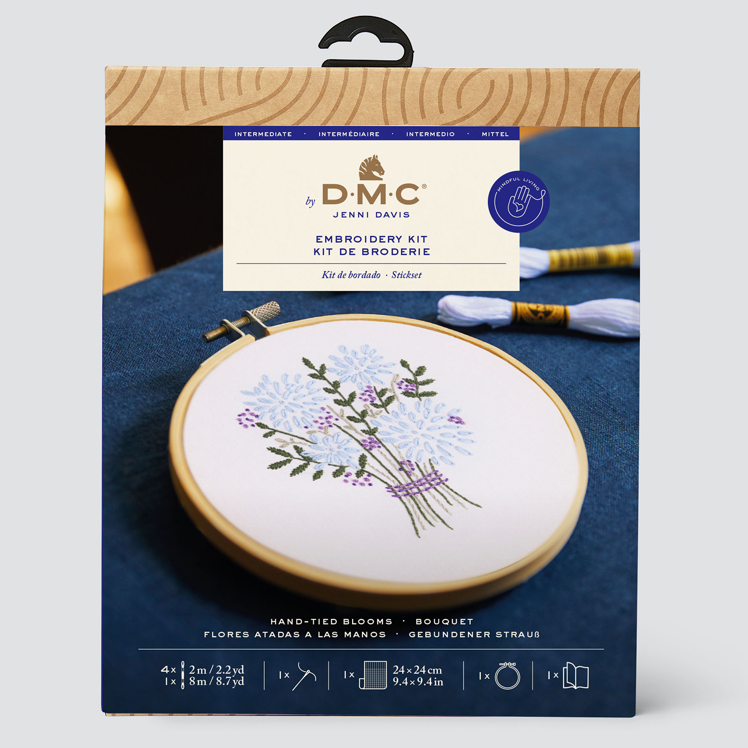[Order / return is not possible] DMC-TB220 DMC Embroidery Kit HAND-TIED BLOOMS (Set)