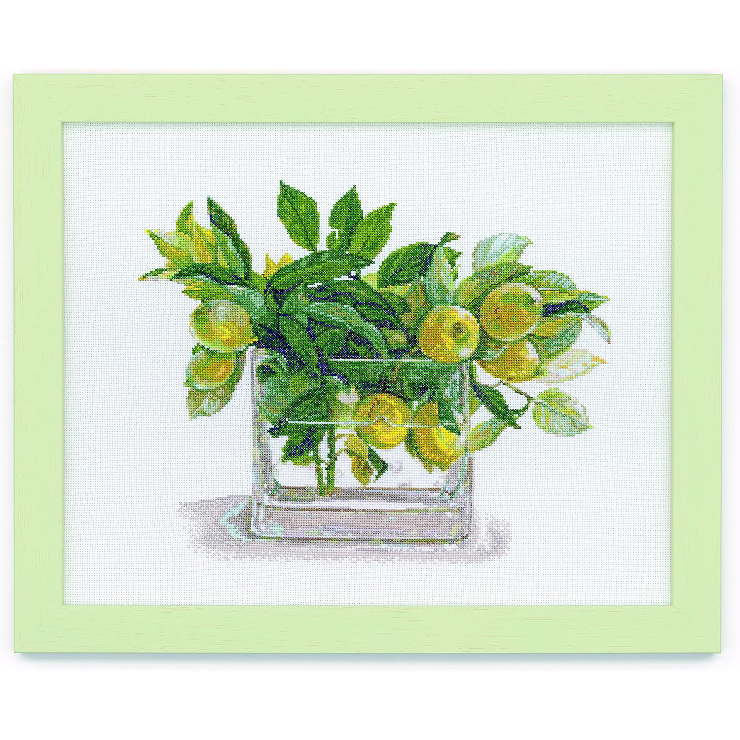 CSK552104 LECIEN Embroidery Kit Cosmo COSMO Fujico Colction Lemon (Pcs)