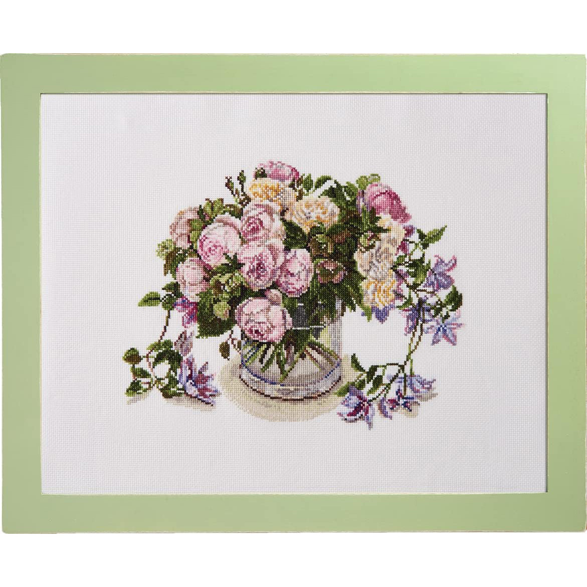 CSK552109 LECIEN [Lucian] Embroidery Kit Cosmo Fujico Colction French Rose (Pieces)
