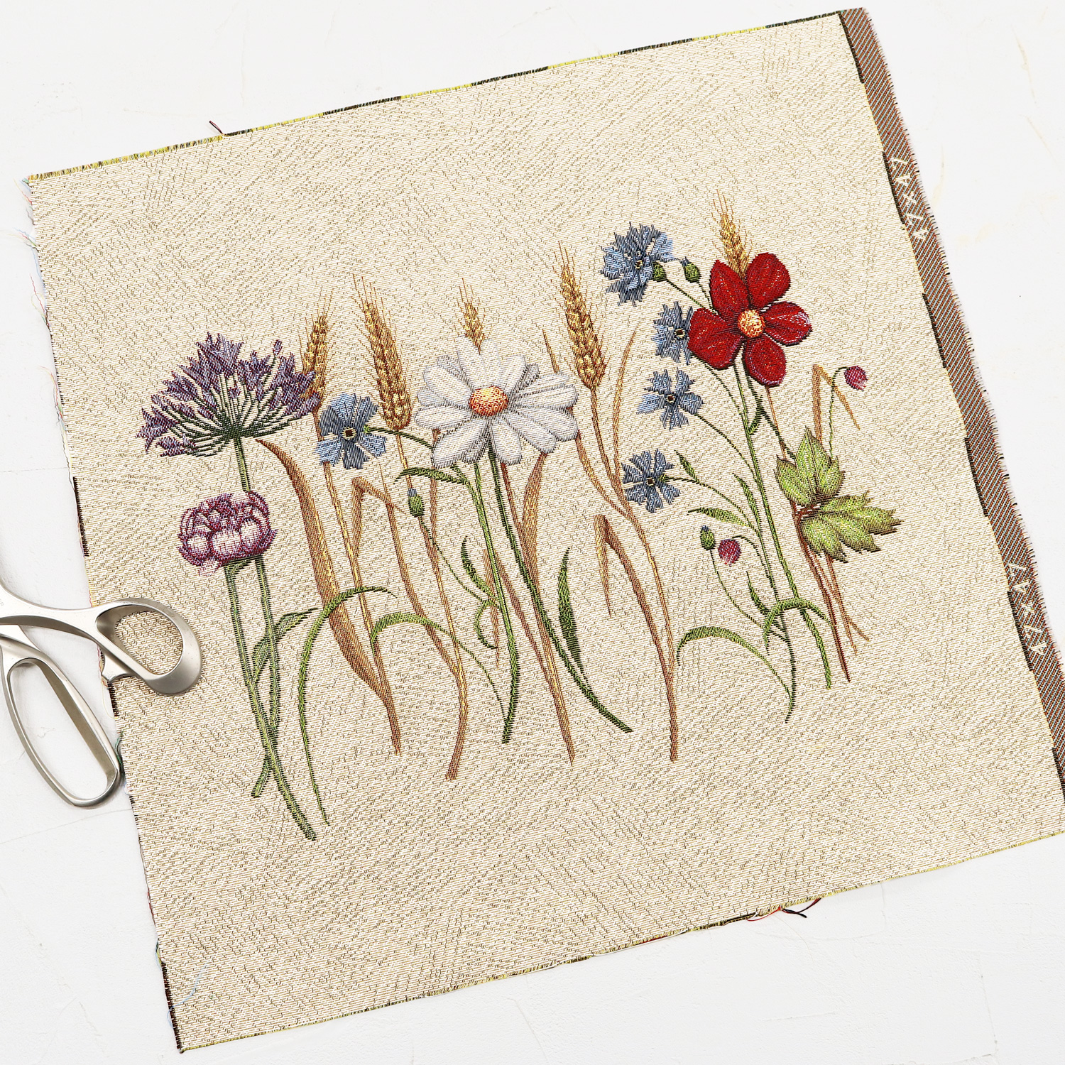 ARTI-2625 GOBELIN Panel Fabric from Europe width approx,47x47cm (sheet)