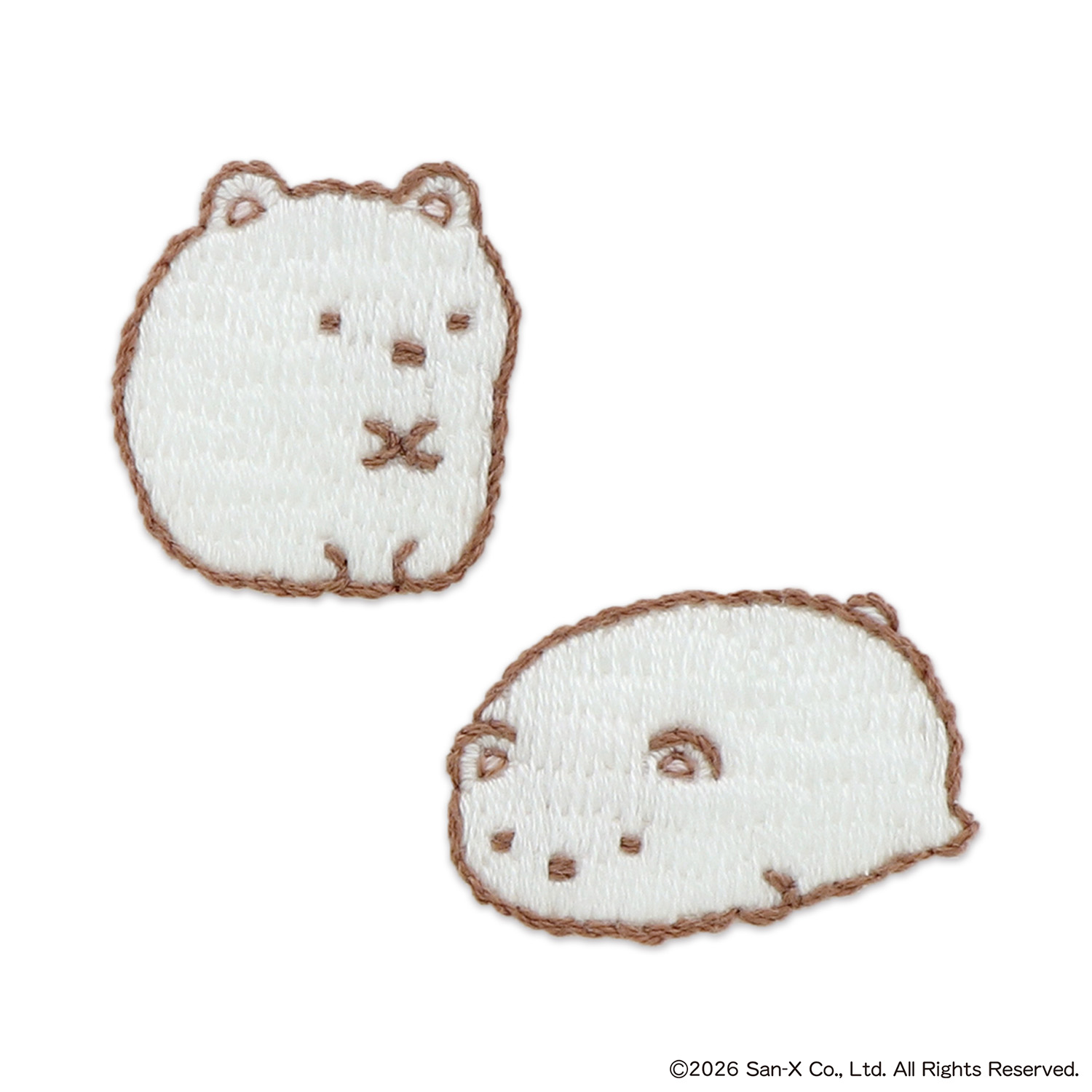 OLY-Z-1 はってはじめる刺しゅうキット 「すみっコぐらし」 しろくま  (個)