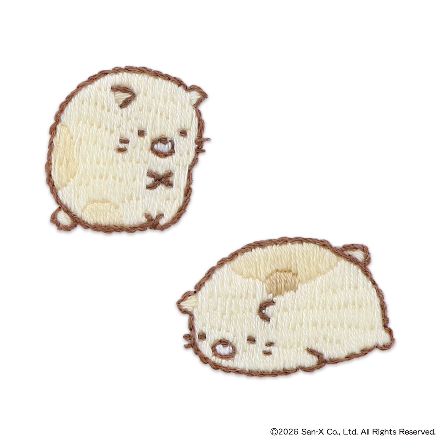 OLY-Z-4 はってはじめる刺しゅうキット 「すみっコぐらし」  ねこ  (袋)