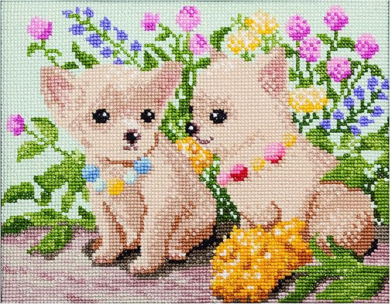 CSK718	Dog&Flower チワワ (個)